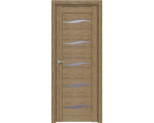 Дверь межкомнатная экошпон D-1 дуб шале натуральный