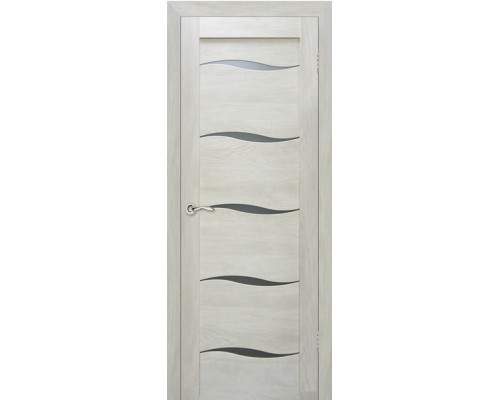 Дверь межкомнатная экошпон D-1 дуб шале седой