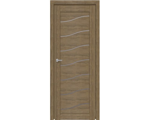 Дверь межкомнатная экошпон D-2 дуб шале натуральный