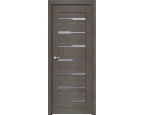 Дверь межкомнатная экошпон D-4 дуб шале графит