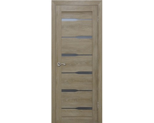 Дверь межкомнатная экошпон D-4 дуб шале натуральный