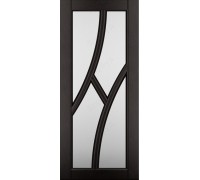 дверь из массива ольхи Клэр ДО венге