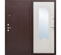 Дверь металлическая "Ампир" белый ясень