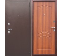 Дверь металлическая "Доминанта" рустикальный дуб