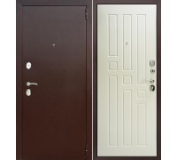 Дверь металлическая "Гарда" белый ясень