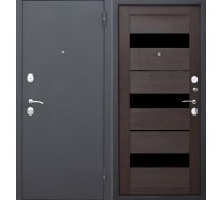 Дверь металлическая "Гарда муар царга" темный кипарис Дверь металлическая "Гарда муар царга" темный кипарис