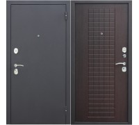 Дверь металлическая "Гарда муар 8 мм" венге