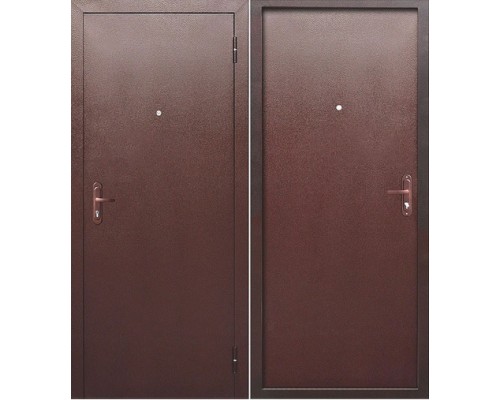 Дверь металлическая "Стройгост 5" металл-металл