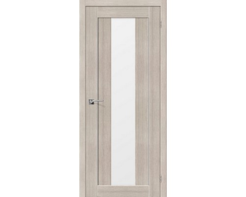 Дверь межкомнатная экошпон S-25 лиственница крем