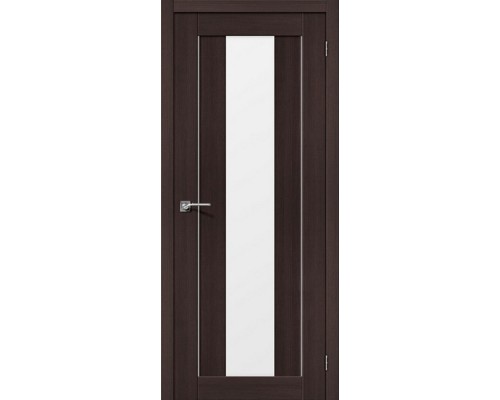 Дверь межкомнатная экошпон S-25 орех шоколад