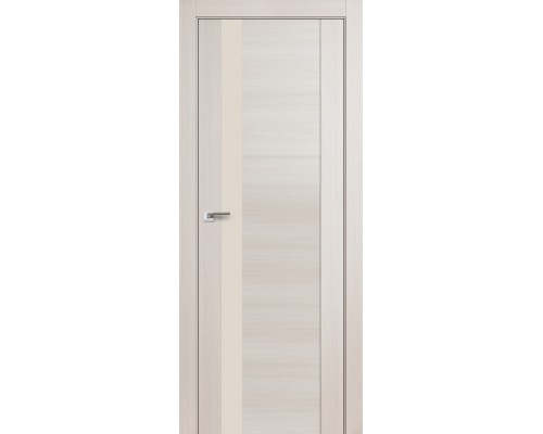 Дверь межкомнатная экошпон 62-X эшвайт мелинга белый лак