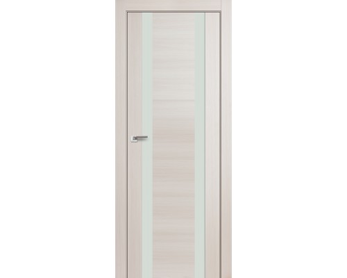 Дверь межкомнатная экошпон 63-X эшвайт мелинга белый лак