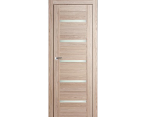 Дверь межкомнатная экошпон 7-X капучино мелинга