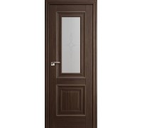 Дверь межкомнатная экошпон 28-X натвуд натинга