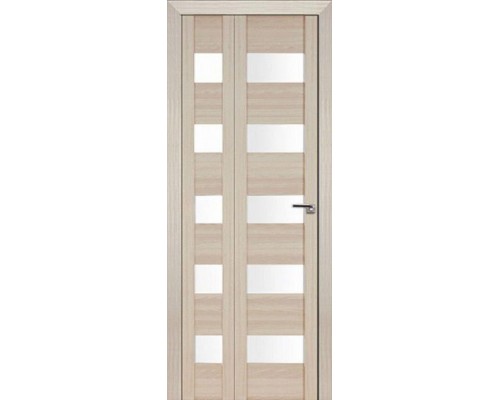 Дверь межкомнатная складная 29-X капучино мелинга