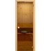 Дверь для сауны "Бронза"