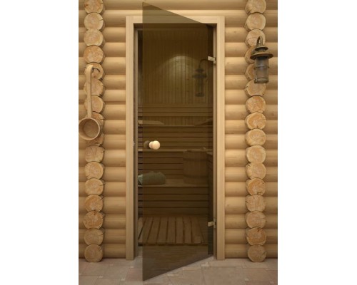 Дверь для сауны и бани "Бронза"