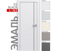 Эмаль line black 01